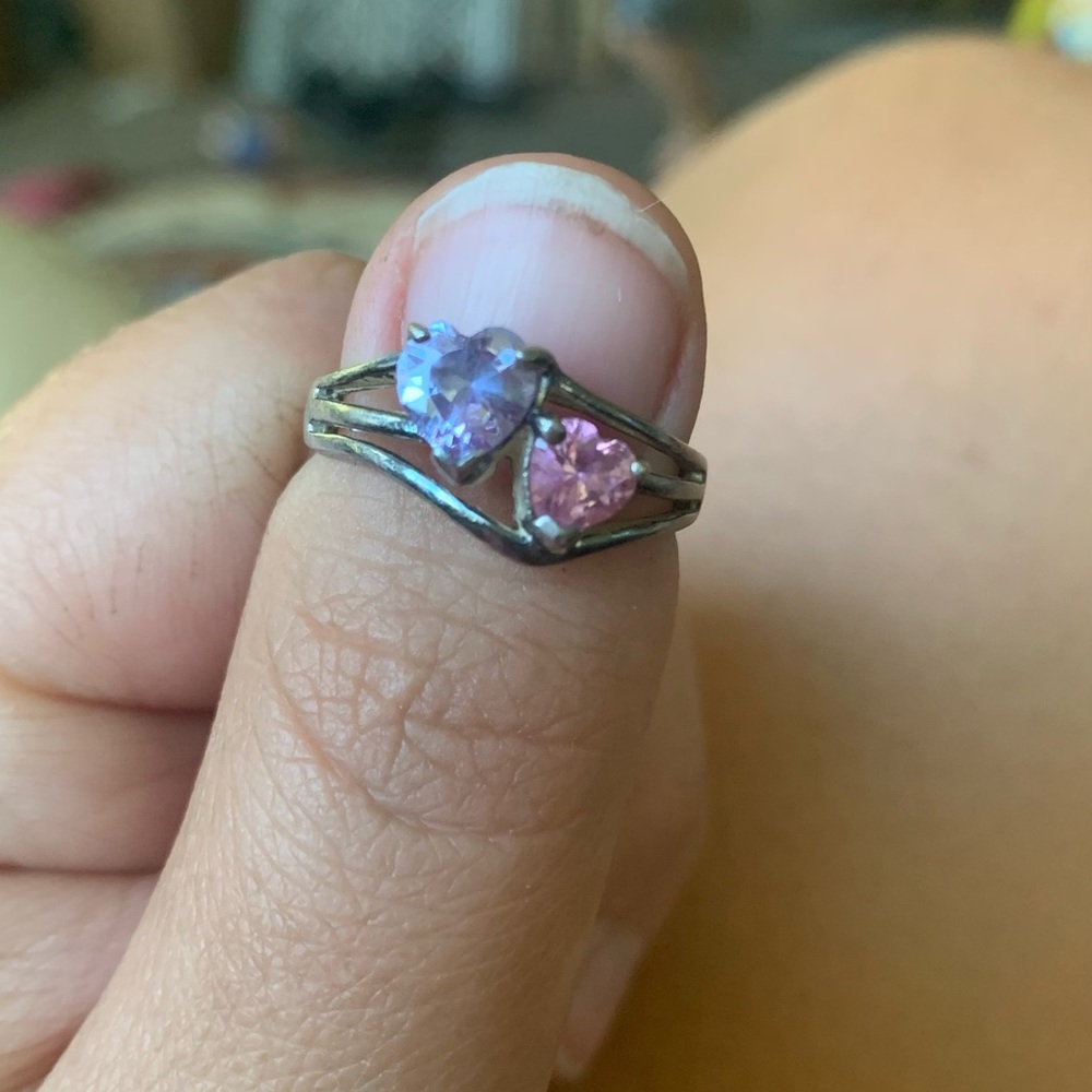Beautiful two stone ring - Picture 3 of 4